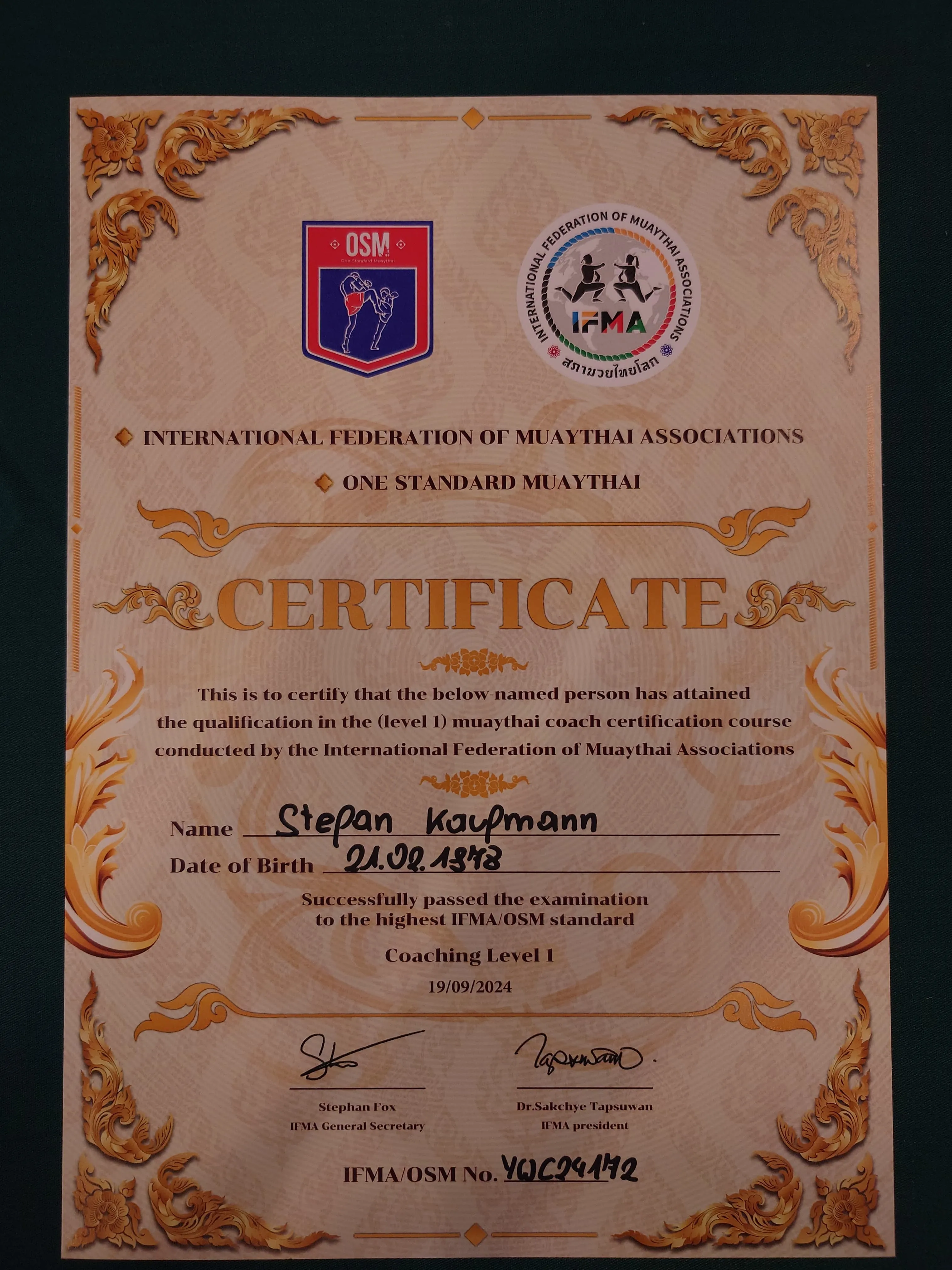 One Standard Muaythai - Bild 4
